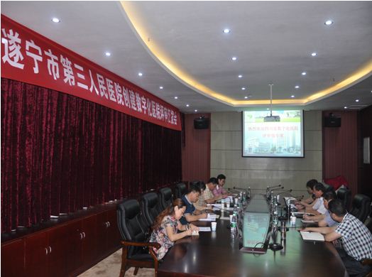 四川省卫生厅专家组对我院数字化医院建设进行评审
